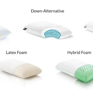 types of pillow