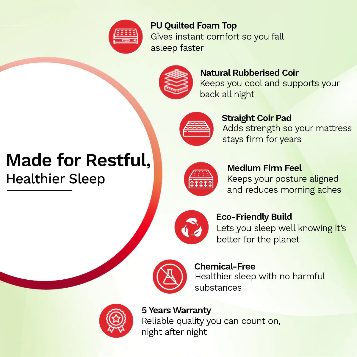 Rutile Coir Mattress 5 Rutile Coir Mattress